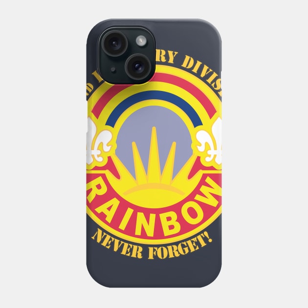 42nd Infantry Division Phone Case by MBK