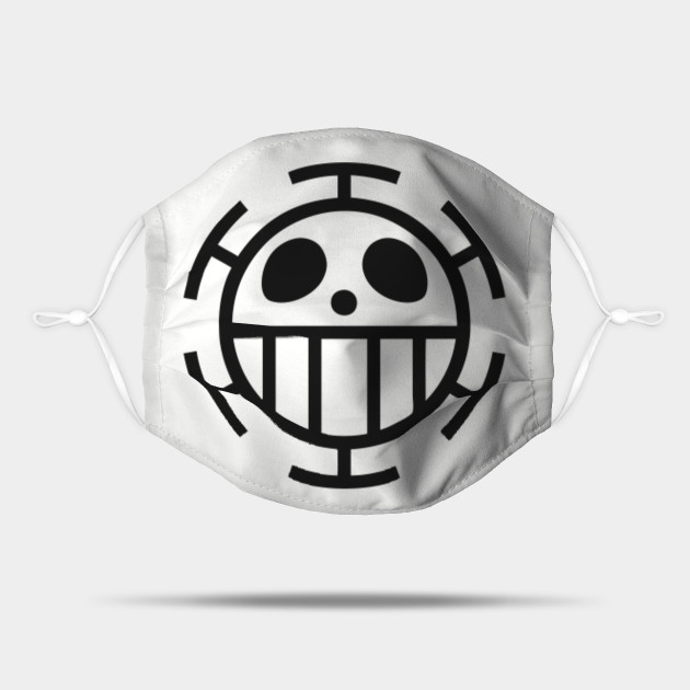 One Piece Trafalgar Law Logo One Piece Mask Teepublic A wide variety of trafalgar law cosplay options are available to you, such as supply type, material, and gender. one piece trafalgar law logo