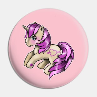 Pink Pony Pin