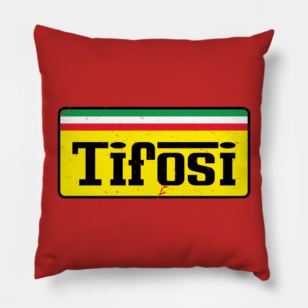 Tifosi - Italian Flag Pillow by funkymonkeytees