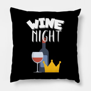 Wine night Pillow