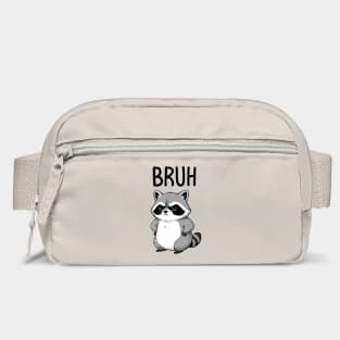 Cute Raccoon Serving Big Bruh Energy fun design Bag