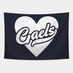 Vintage Gaels School Spirit // High School Football Mascot // Go Gaels Tapestry