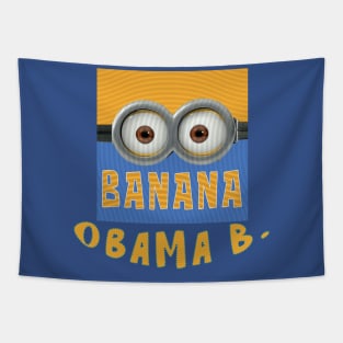 MINIONS USA OBAMA Tapestry