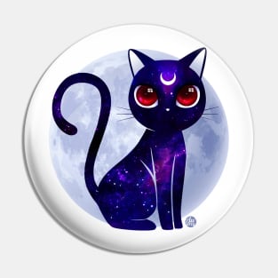 Galaxy Cat Pin