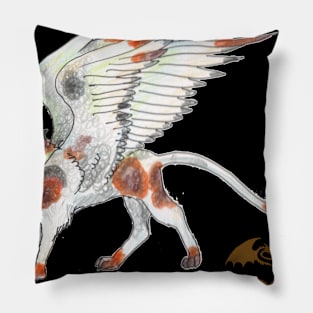 winged cat Pillow