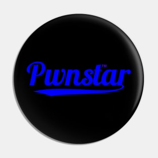 Pwnstar™ Royal Blue Baseball Swash 3 Pin