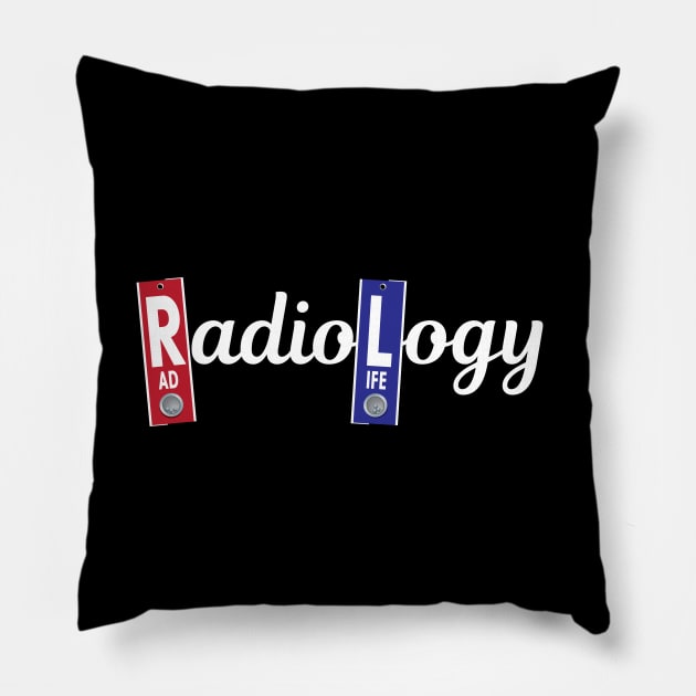 Radiology Pillow by LaughingCoyote