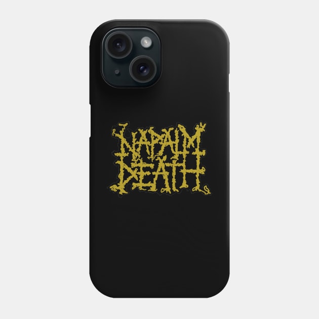 grindcore logo Phone Case by antonimus