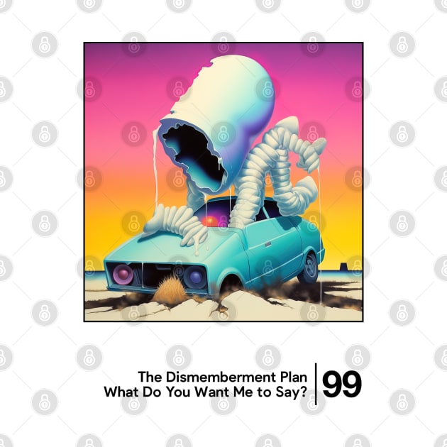 The Dismemberment Plan / Original Graphic Artwork Design by saudade