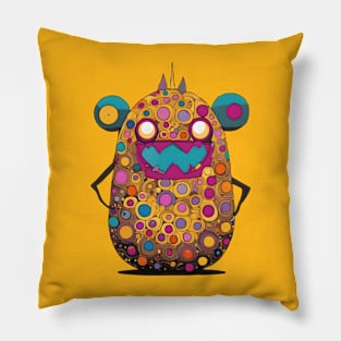 Kaleidomonster 1 Pillow