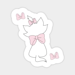 Marie Aristocats Pattern Magnet