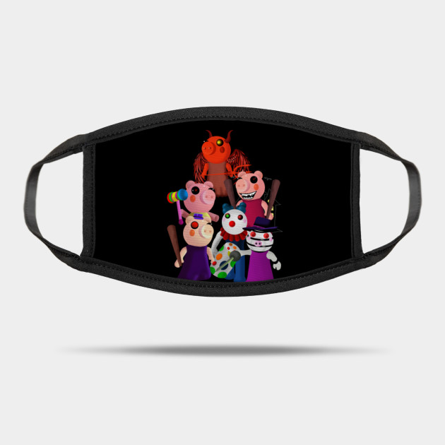 Piggy Roblox Piggy Family Roblox Piggy Mask Teepublic - piggy roblox family picture