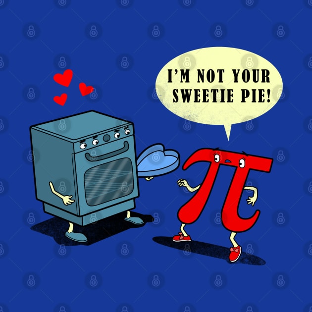 Cute Pie Day Pie Baking Math Cartoon Lovers Relationship by BoggsNicolas