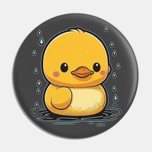 Rubber Duck And Duckling Men Women Kids Pin