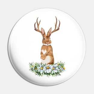 Jackalope Pin