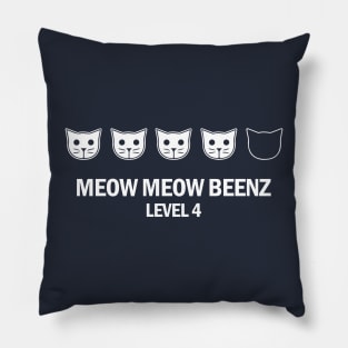 Copy of  Meow Meow Beenz Level 4 Pillow