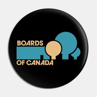 Boards Of Canada Retro Pin