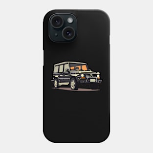 AMG G wagon mercedes Black Phone Case