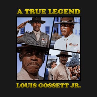 Louis Gossett Jr - A True Legend - Vintage T-Shirt