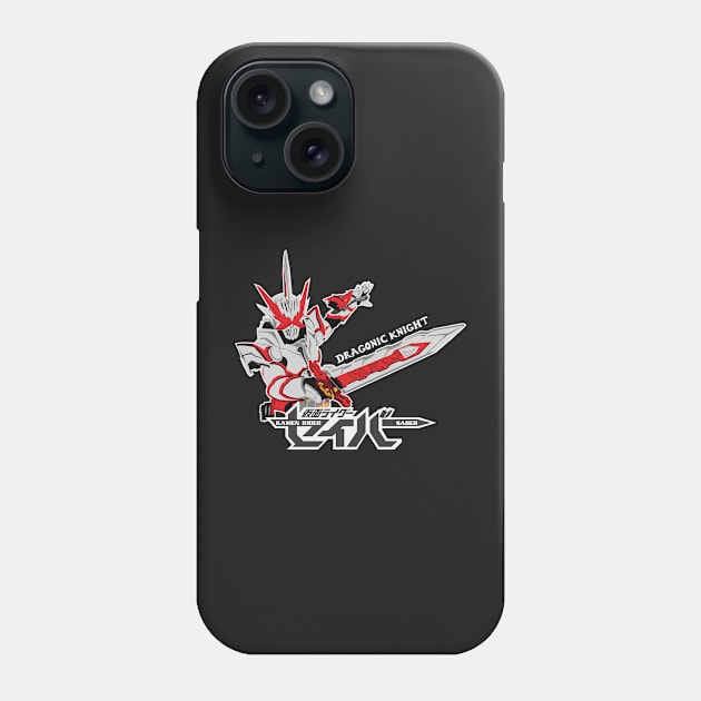 Kamen Rider Saber Dragonic Knight Phone Case by Emu Emu Ji