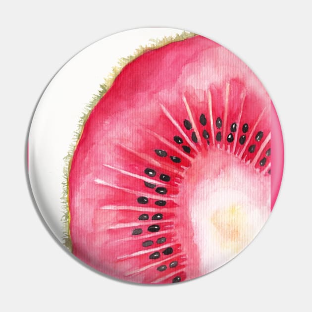 Kiwi (Pink) Pin by Jeneva_99