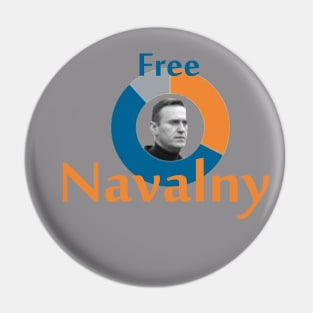 free Navalny Pin