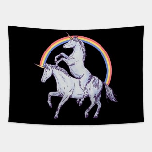 Unicorn Rider Tapestry