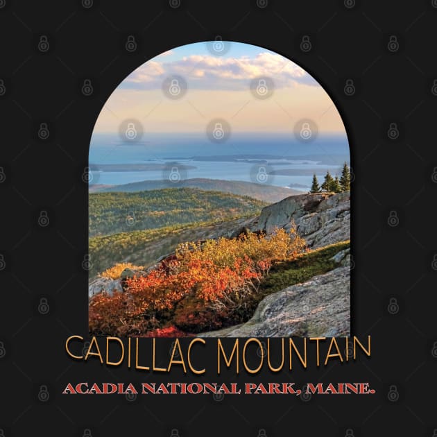 Cadillac Mountain by TeeText