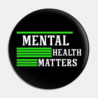 Mental Health Matters Pin