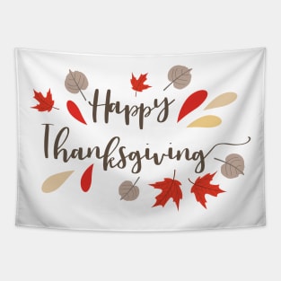 Happy Thanksiving Tapestry