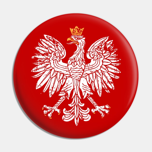 Polska Poland Orzel Bialy -  Koszulka Football Soccer Pin by PugSwagClothing