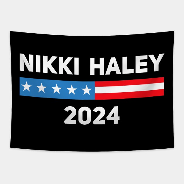 Nikki Haley 2024 Tapestry by LEGO