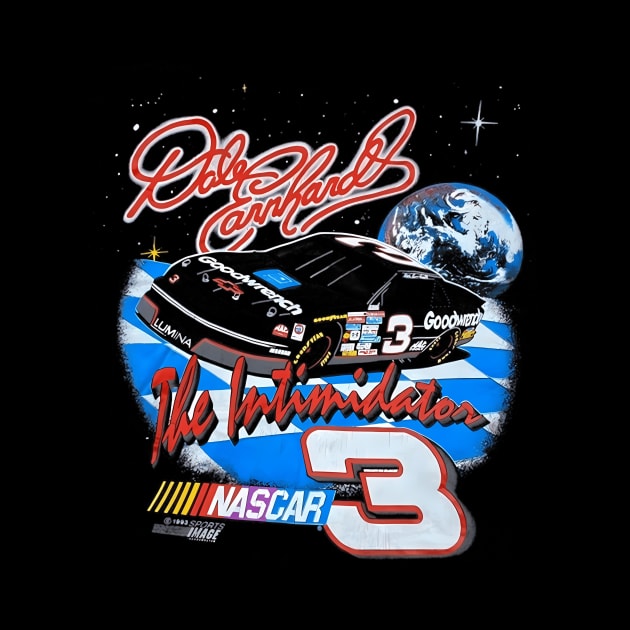 Dale Earnhardt 3 The Intimidator Vintage by OrigamiOasis