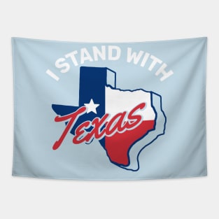 I Stand With Texas Tapestry