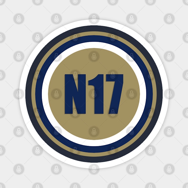 N17 Spurs Magnet by Confusion101