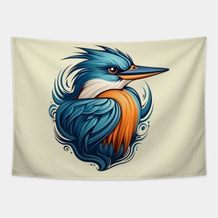 Kingfisher bird Tapestry