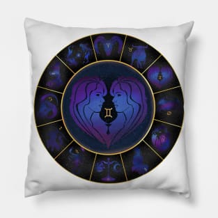 Gemini: The twins Pillow