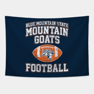 Blue Mountain State Mountain Goats Football Tapestry