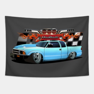 Cartoon car lowrider Tapestry