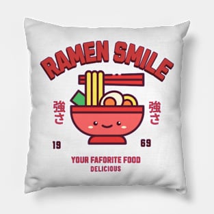 ramen food Pillow