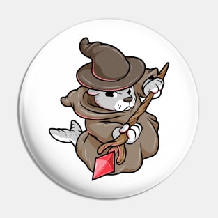 Seal as Magician with Magic wand Pin