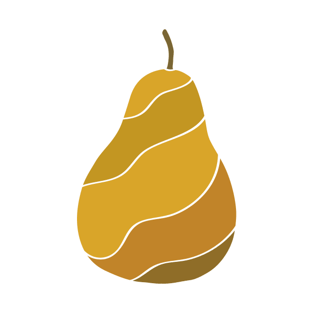 Pear - Stylized Food by M.P. Lenz