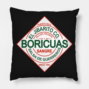 Boricuas Salsa Pillow