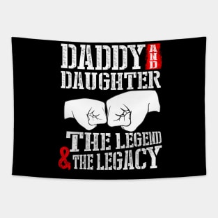 Daddy & daughter the legend Tapestry