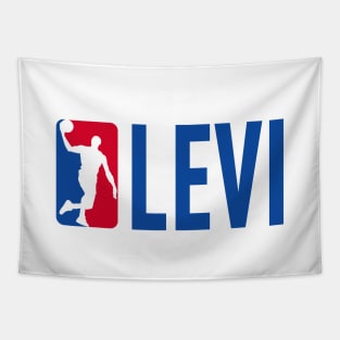 Levi NBA Basketball Custom Player Your Name T-Shirt Tapestry