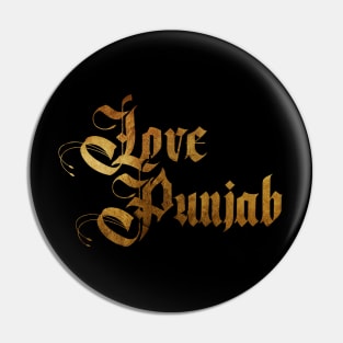 Love Punjab Pin