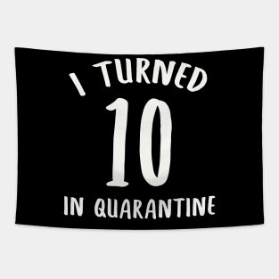 I Turned 10 In Quarantine Tapestry