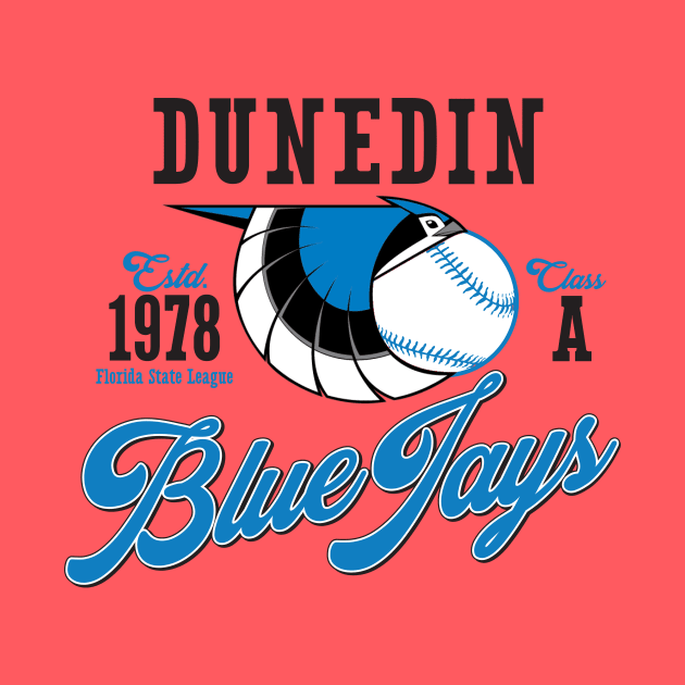 Dunedin Blue Jays by MindsparkCreative