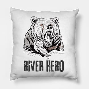 River hero Pillow